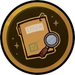Case Closed badge artwork